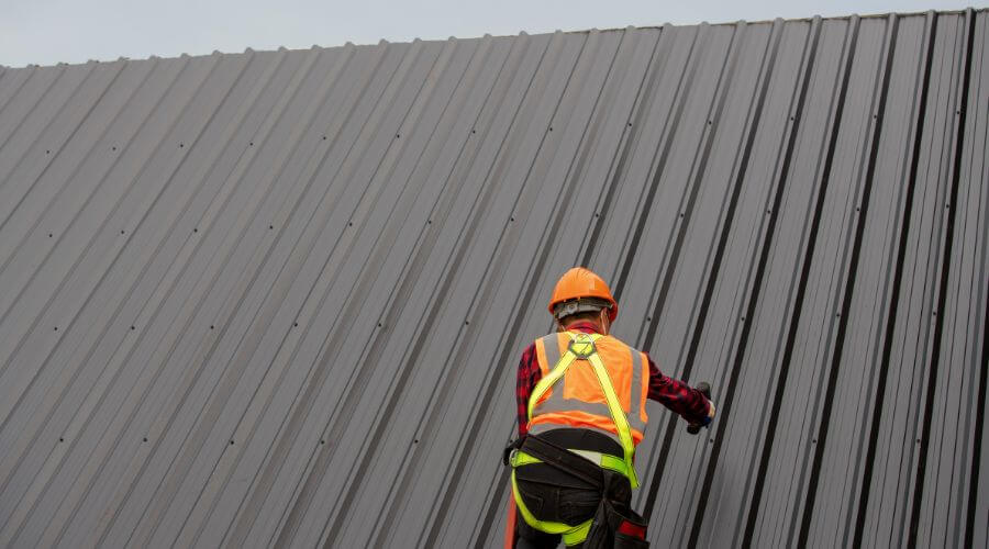 Professional metal roof installation in Newborn, GA